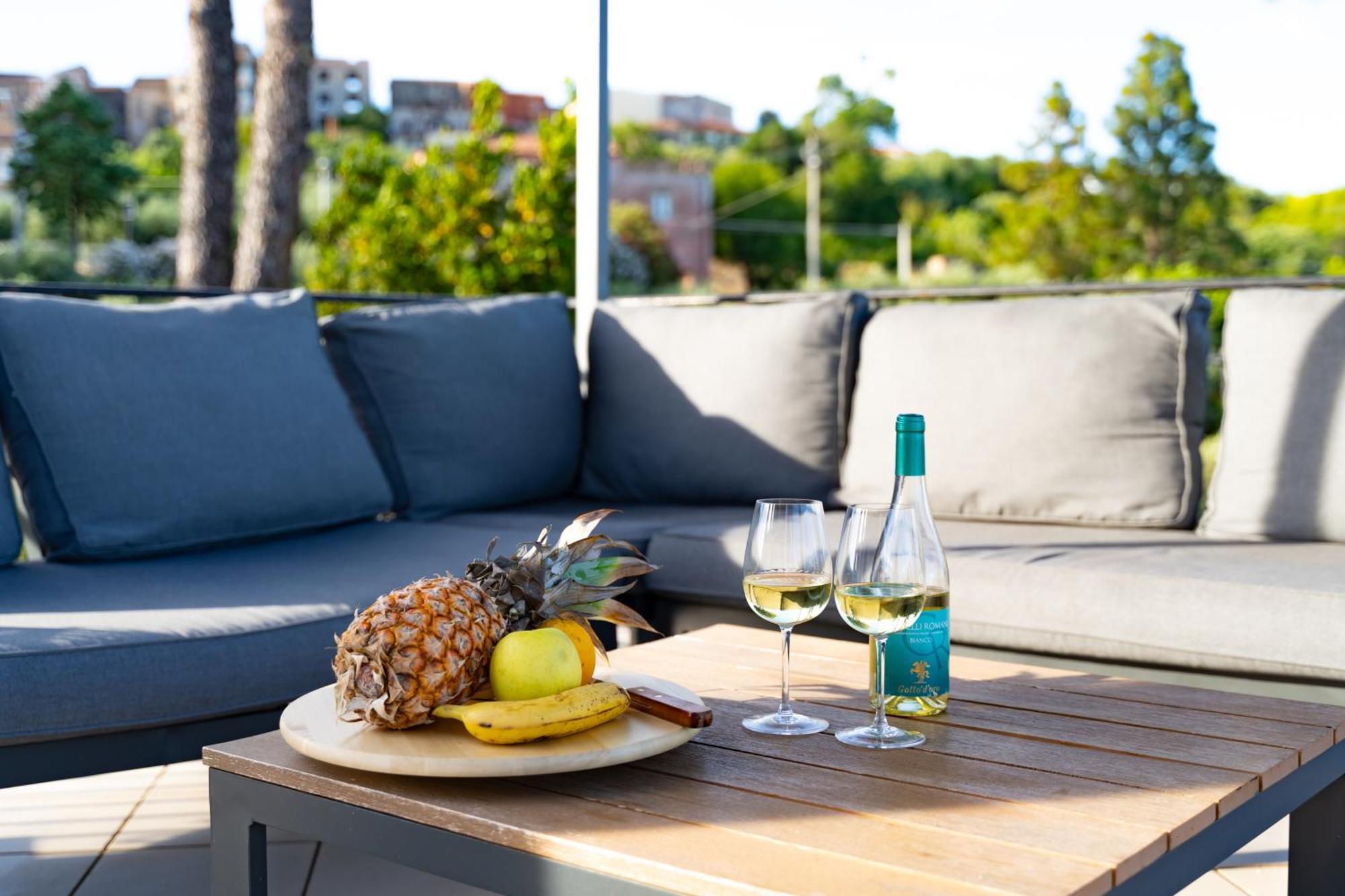 Villa Del Pino, Terrazza Vista Mare ミントゥルノ エクステリア 写真